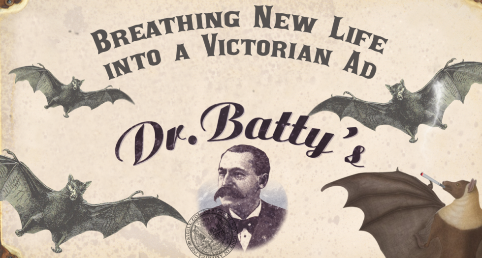 Dr Batty Vintage Ad